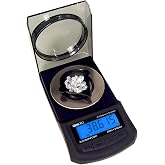 GemOro Platinum PCT251 Carat Scale, 250ct x 0.005ct, Digital Gemstone Scale | 250ct capacity with 0.005ct readability; includes draft shield, calibration weight, tweezers, scoop and carrying case.