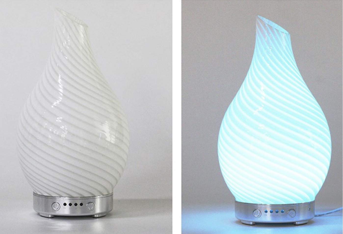 Desire Aroma Humidifier Diffuser – Essential Oil Ultrasonic Aromatherapy Air Humidifier – 4 Mist Modes, Quiet, Colourful Light + Auto Shut-Off