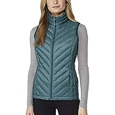 32 Degrees Womens Packable Vest, Cold Green, Small