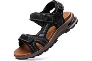 visionreast Mens Athletic Sandals Open Toe Hiking Outdoor Non-slip Sandals Air Cushion Sport Casual Beach Sandals