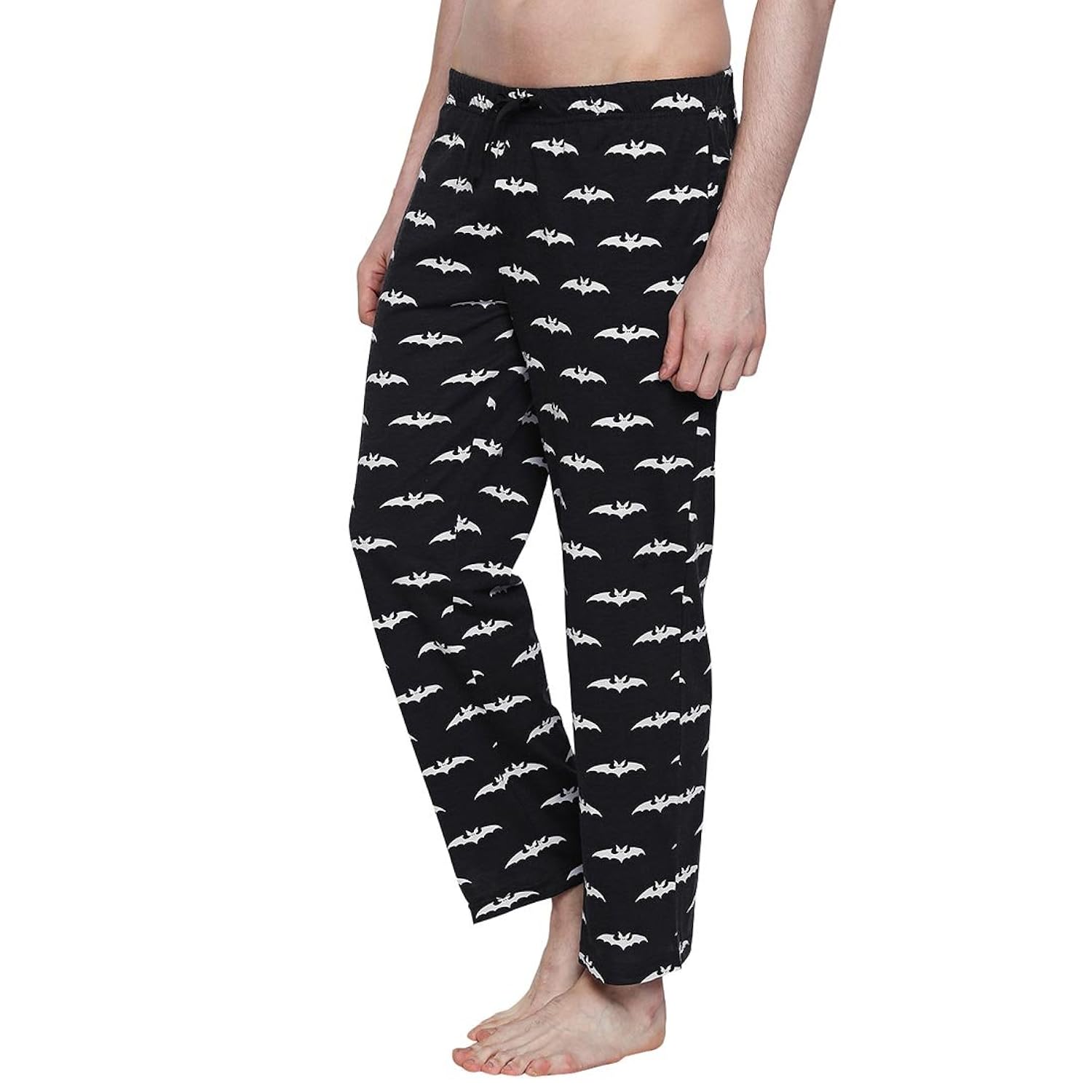 the bats mens cotton pajama set