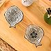 xdobo Handmade Ceramic Condiment Dish Plate Cute Fish Shape Sauce Vinegar Sushi Dishes, Set of 4