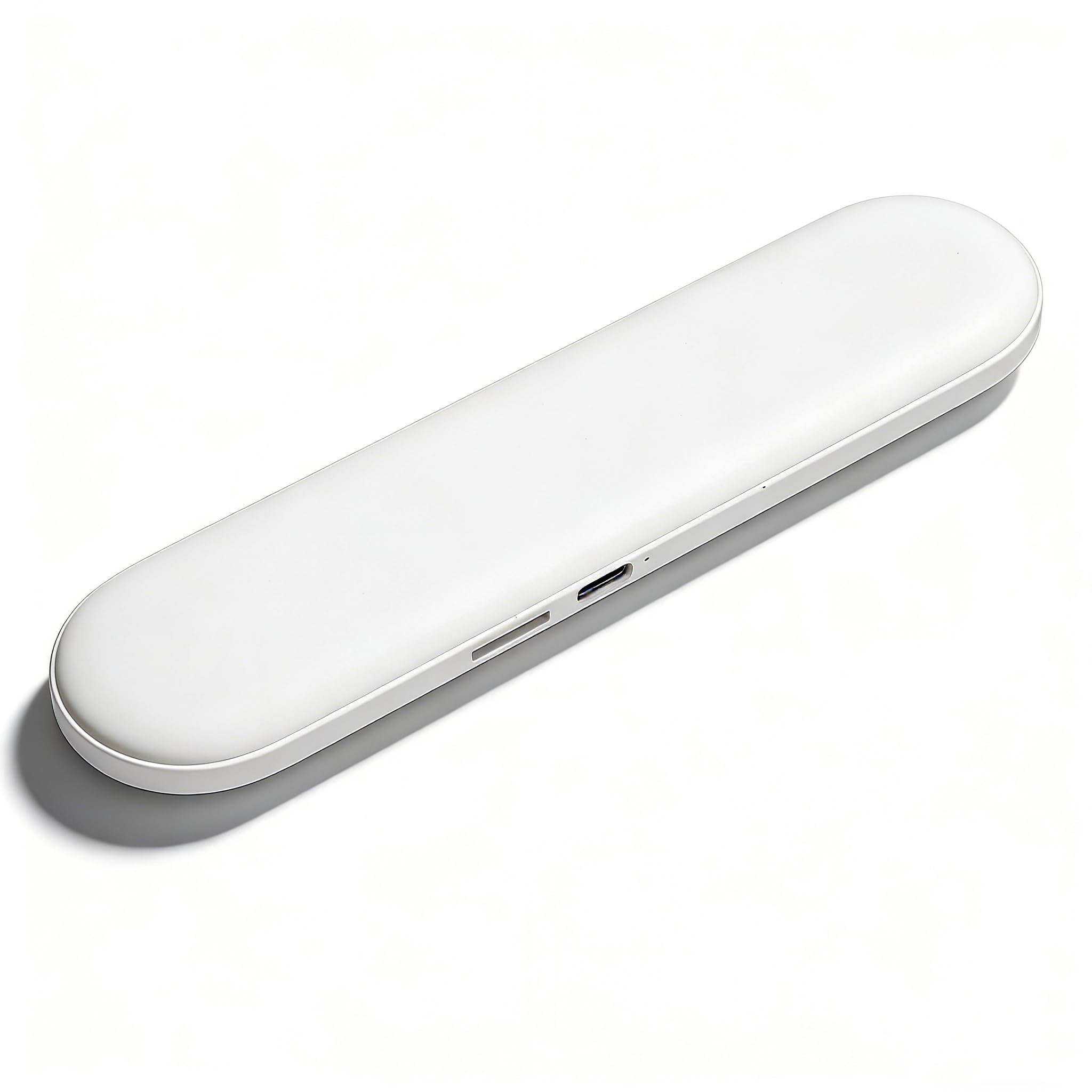 SUNGOOYUE Bluetooth Pillow Speaker, Mini Under Pillow Speaker Sleep Bar with Stereo Bass for Deep Sleeping (White)