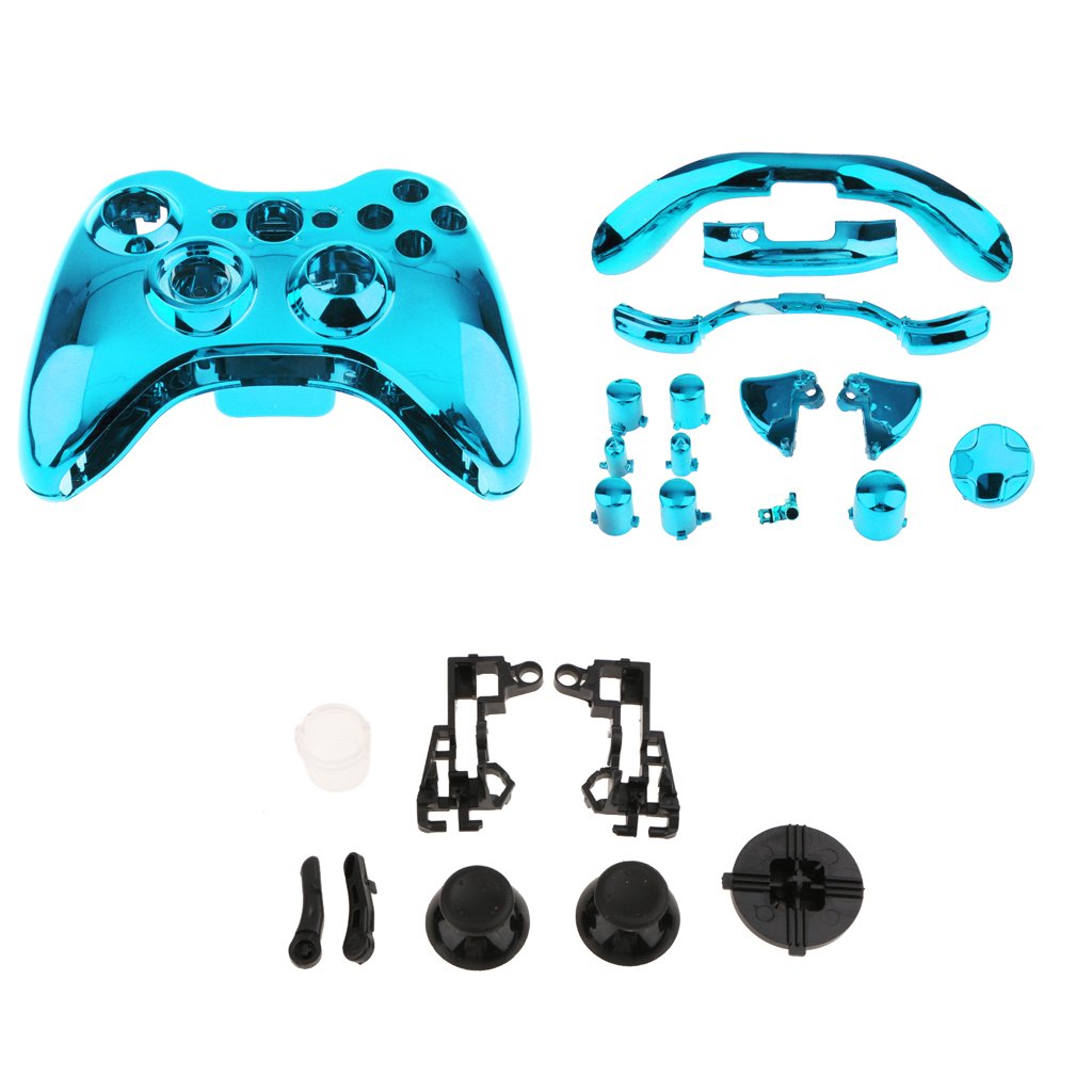 H HILABEE Protective Case for Customised Buttons with Wireless Controller for Xbox 360