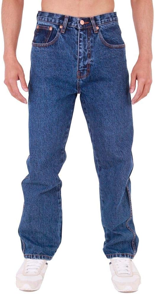 AZTEC JEANSMens Aztec Heavy Duty Basic Straight Leg Regular FIT Jeans