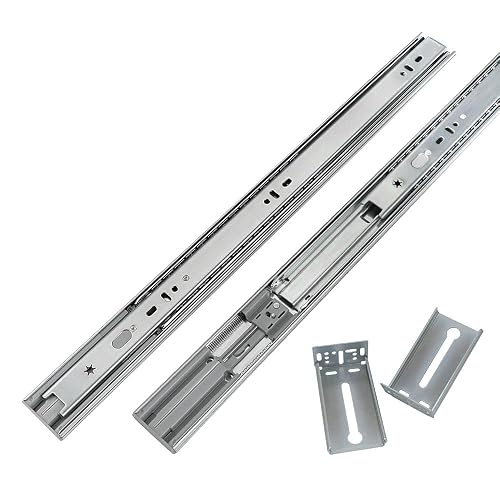LONTAN 22 inch Heavy Duty Soft Close Drawer Slides 1 Pair Full ...