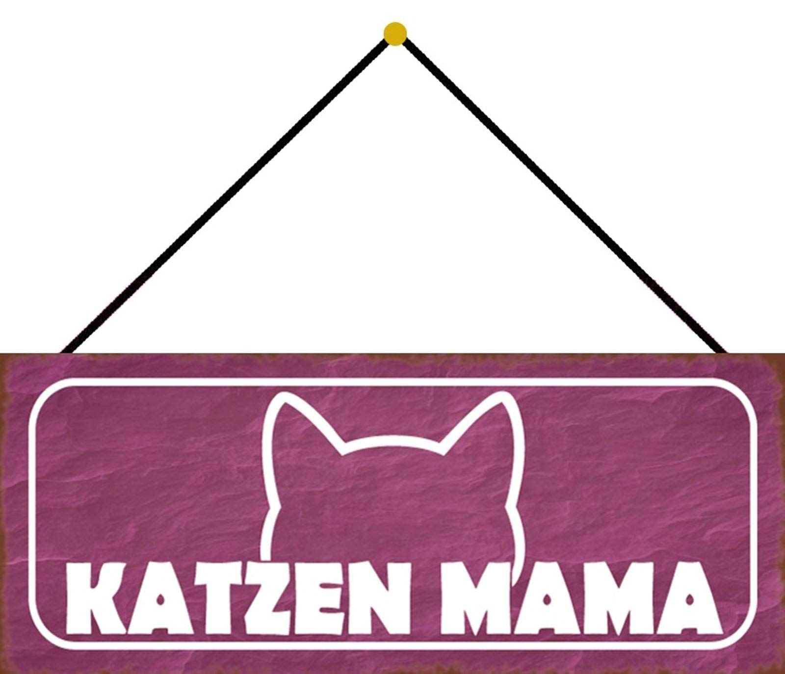 Schatzmix Tin-Plate Sign, Sheet metal, Multicoloured, 27x10 cm