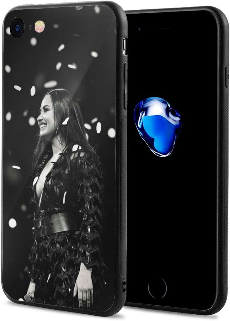 Demi-Lovato Phone Case Custom Soft Plastic Easy Grip Phone Case for iPhone 7/8