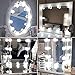 Hollywood Vanity Mirror Light Kit, Kohree Make-up Light, Dimmable Light Bulb Lighting Fixture Strip Makeup Vanity Table Set (10 bulbs Adhesive) for Dressing Room, Dimmer Switch, UL Listed