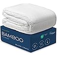 Olive + Crate 100% Cooling Bamboo Comforter from Viscose - Queen Size - Hypoallergenic, Breathable & Moisture-Wicking Bedding - All Season Lightweight Plush Design - Organic Bamboo Queen Comforter