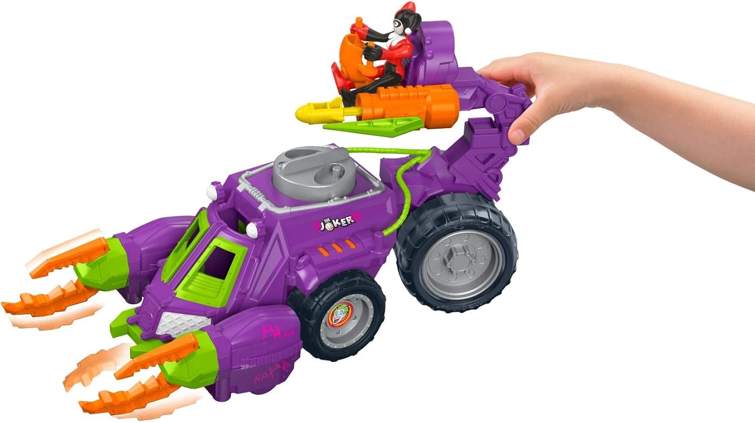 imaginext joker battle vehicle