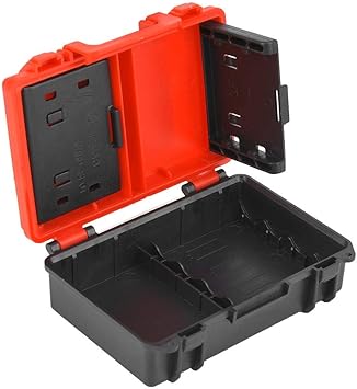 Caja de almacenamiento de la batería de la cámara y la tarjeta de memoria, caja porta