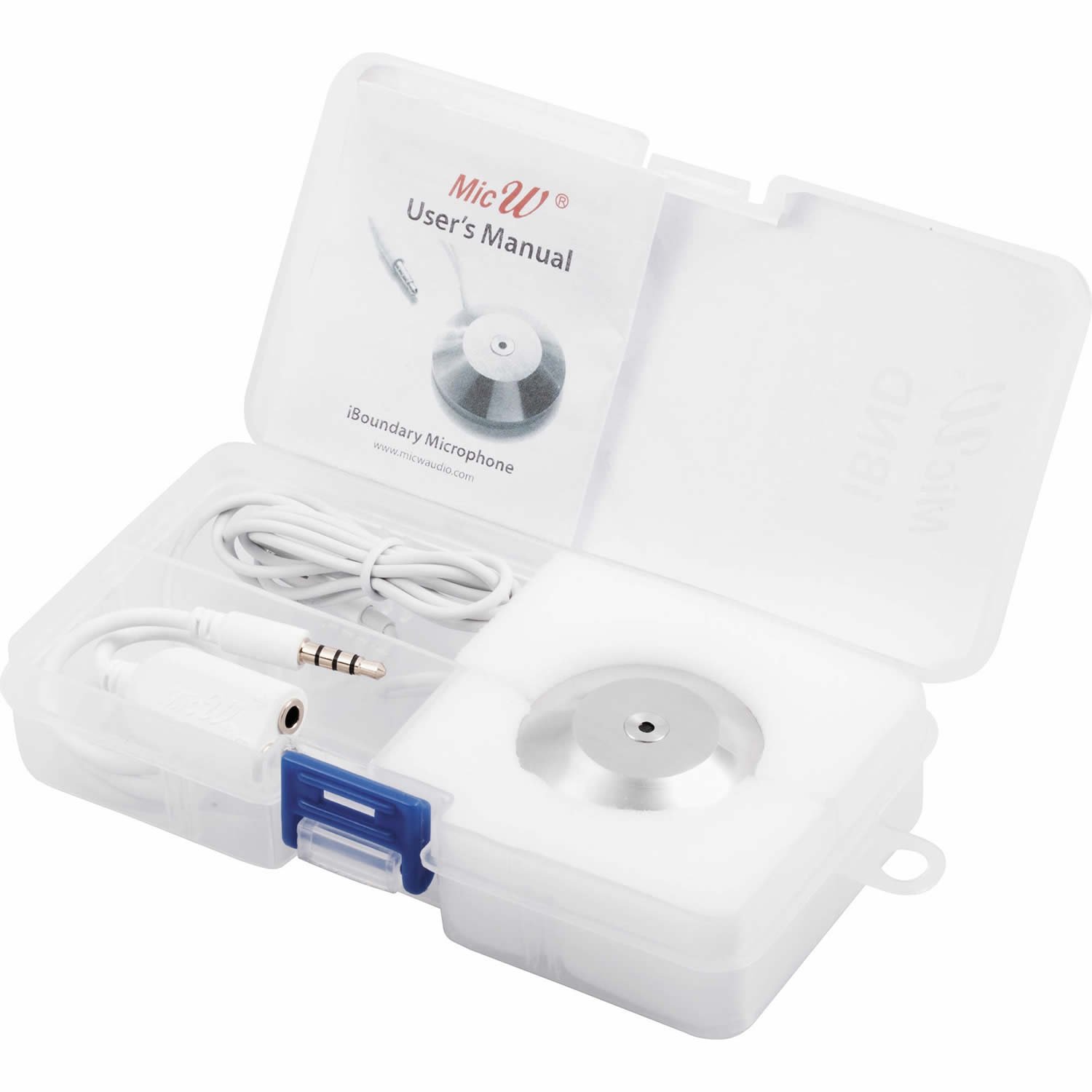 MicW IBOUNDARY Microphone - Silver