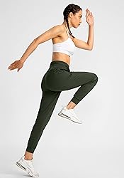 G Gradual Women's Joggers Pants with Zipper Pockets