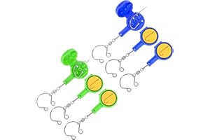 QWACVRTM 6 Pack Fishing Knot Tying Tool with Fishing Hook Covers, Saltwater Fishing Gear and Equipment for Men, Fishing Tackle Stuff, Fly Ice Fishing Accessories for Trout, Bass，Line Cutterz