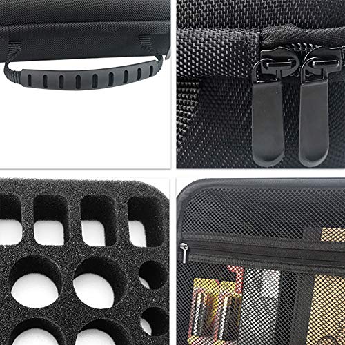 130+ Battery Organizer Case, KIXDA Batteries Carrying Case Holder Box
