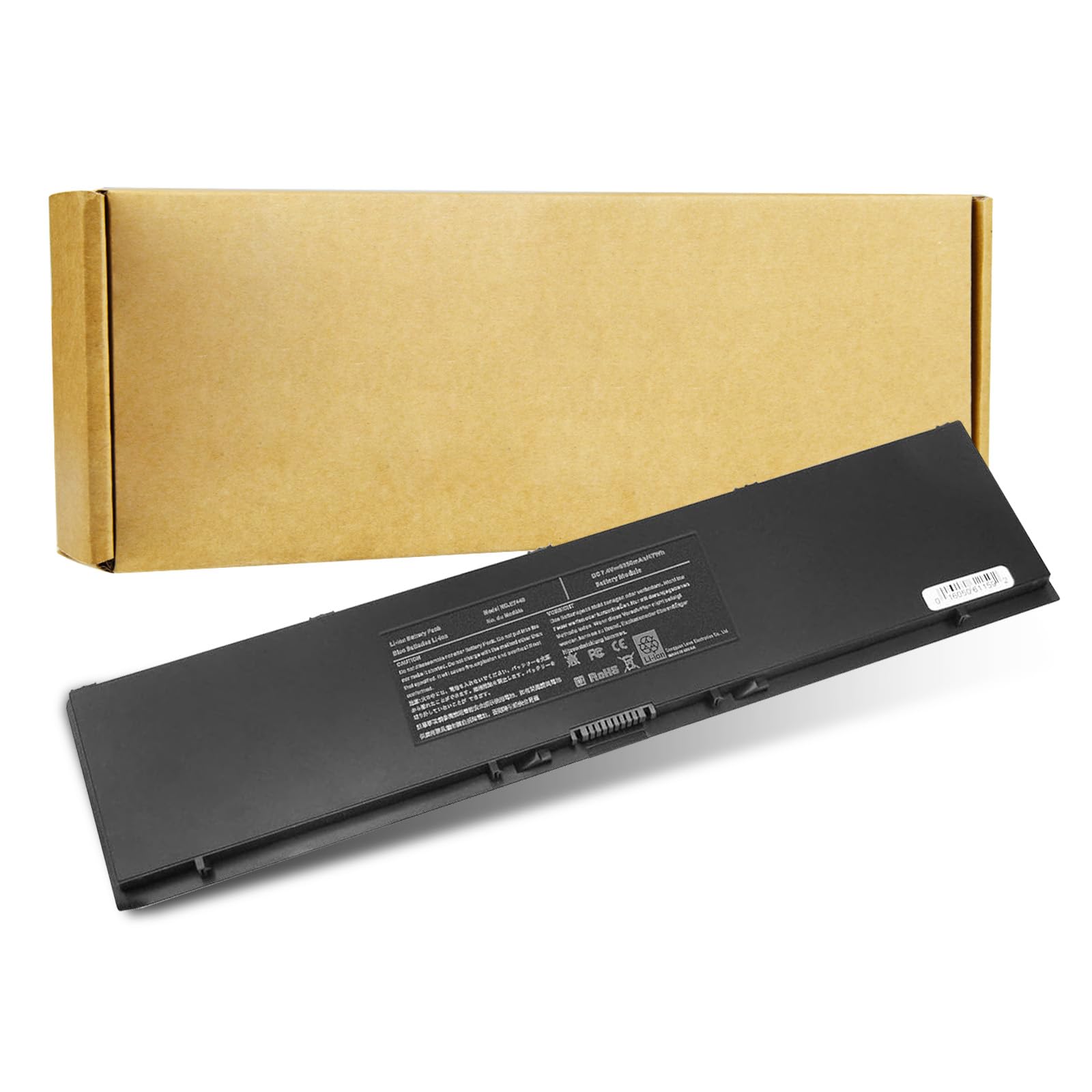 Photo 1 of E7440 E7450 3RNFD Laptop Battery for Dell Latitude 14 7000 E7440 E7450 E7420 7440 7450 PFXCR 34GKR F38HT G95J5 0G95J5 3RNFD G0G2M T19VW V8XN3 909H5 0909H5 5K1GW 451-BBFT 451-BBOG 451-BBFV E225846