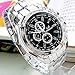 Corgy Men's Fashion Stainless Steel Belt Sport Business Quartz Watch Wristwatches