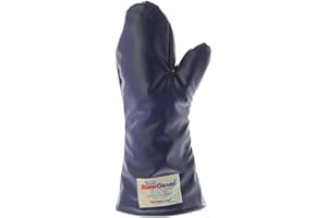 Tucker Safety 56152 Products 55152 Tucker QuicKlean Protective Apparel, Conventional Style Oven Mitt, Poly-Cotton Each, Mediu