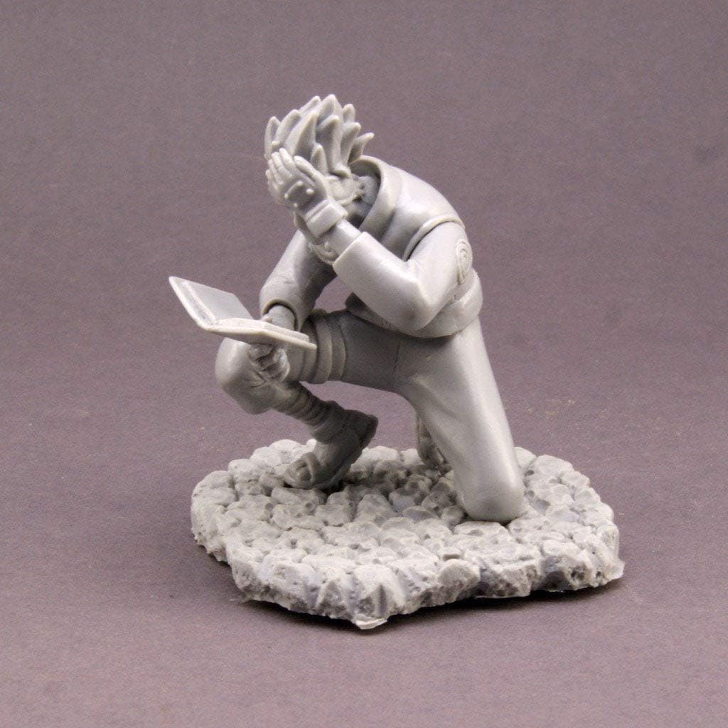 unpainted anime figures