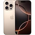 Apple iPhone 16 Pro, US Version, 128GB, Desert Titanium - Unlocked (Renewed)