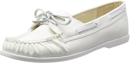 Amazon ダブルエー オリエンタルトラフィック Wa Orientaltraffic デッキシューズ 4703 White White S デッキシューズ