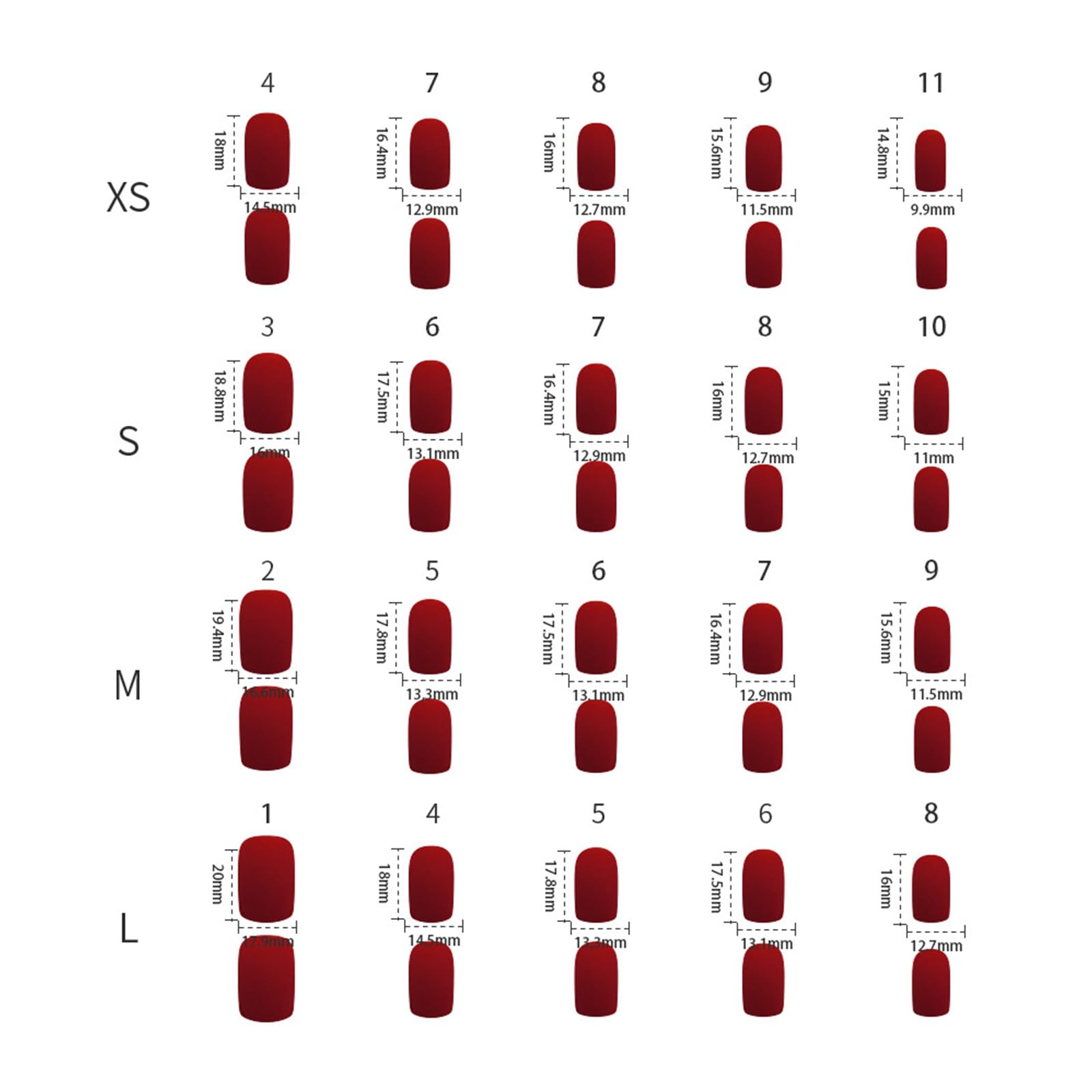 Curve Line Press on Nails Glossy Black Ins Medium Square False Nails Dark Vine Gel Glue on Nails, Rhinestones Acrylic Fake Nails Crystal Stick on Nails for Manicure Art Coquette Women Girls 24Pcs - Image 7