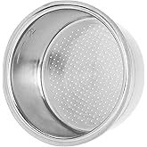 51mm Stainless Steel Coffee Filter Basket, 2 Cup Coffee 51mm Single Wall non-pressurized Filter Basket, Please check the size and shape carefully