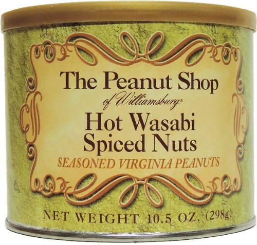 The Peanut Shop of Williamsburg Wasabi Spiced Peanuts - 10.5 oz