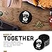 Mr. Herb Grinders - Best Grinder For Spice and tobacco - Crusher for Herbs with Keef Catcher Tool - Silicone Kief, 4 Pieces 1.96 inch (Black)