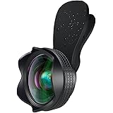 LUXSURE HD Handy Objektiv Set 2 in 1 Weitwinkelobjektiv+15x Makro Objektiv für iPhone XS/XS Max/XR/X/8/8 Plus/7 Plus,Objektiv für Samsung Galaxy Note 9/Note 8/s9/s9+/s8/s7/s6 Most Android Smartphone