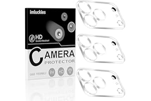imluckies 3 Pack for iPhone 17 Max 6.9" Camera Lens Protector, HD Clear Tempered Glass Camera Accessories, 9H Hardness Anti-Scratch Screen Cover, Case Friendly[Not Affect Night Shots]