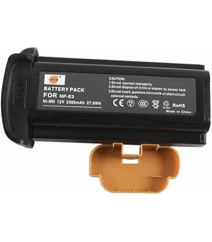 Amazon.com: Estry 2600mAh Battery Replacement for X Mark II 1DX 1D