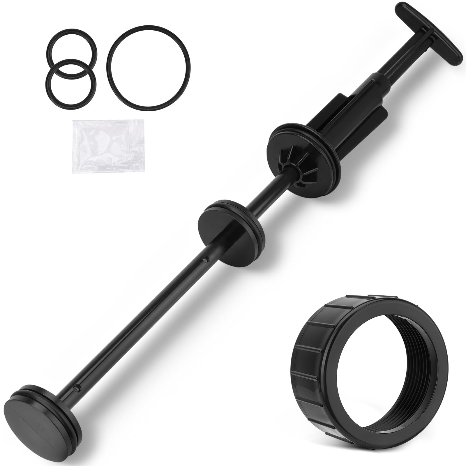 Photo 1 of 263055 Piston Shaft Assembly Kit Compatible with Pentair Push Pull Slide Valves Models 263064, 263052, 263053, 263078 and 263079