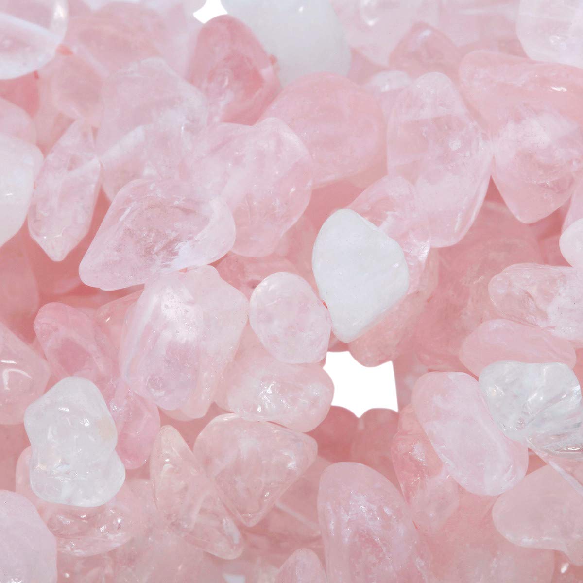 KYEYGWO Irregular Tumbled Chip Beads Strands 5-8mm Drilled Semi Precious Stones for Jewellery Making DIY Art Craft