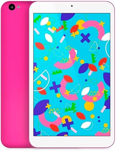 SPC Gravity 3 Mini 8 Inch Tablet for Kids Pink 4GB RAM 64GB Android 12 Child