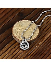 DAYHAO Navigation Compass Necklace, Waterproof Compass Outdoor Gift for Outdoorsman, Gift for Hikers, Gift for Campers, Luxurious Packaging, Stylish & Practical, Hiking Gift, Camping Gift