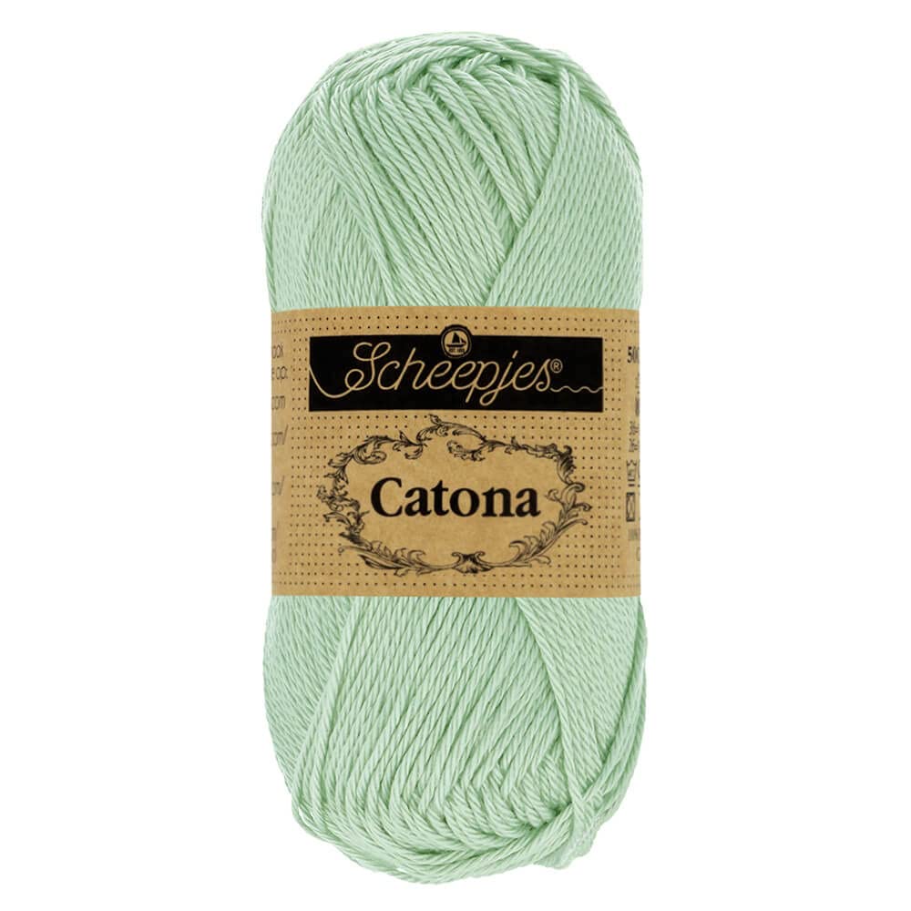 Scheepjes - Scheepjes Catona 402 Silver Green Yarn - 1x10g