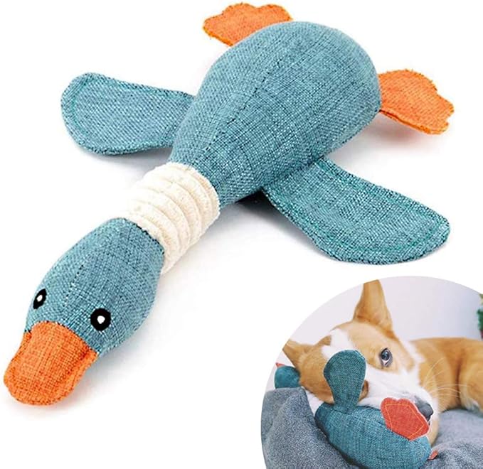 Pet Mallard Duck Dog Toy for Aggressive Chewers Dog