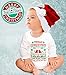 Meowy Christmas Ugly Sweater Design - Cute Xmas Infant Baby Long Sleeve Bodysuit