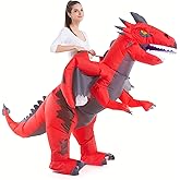 HSCTEK Inflatable Ride on Adult Dragon Costume