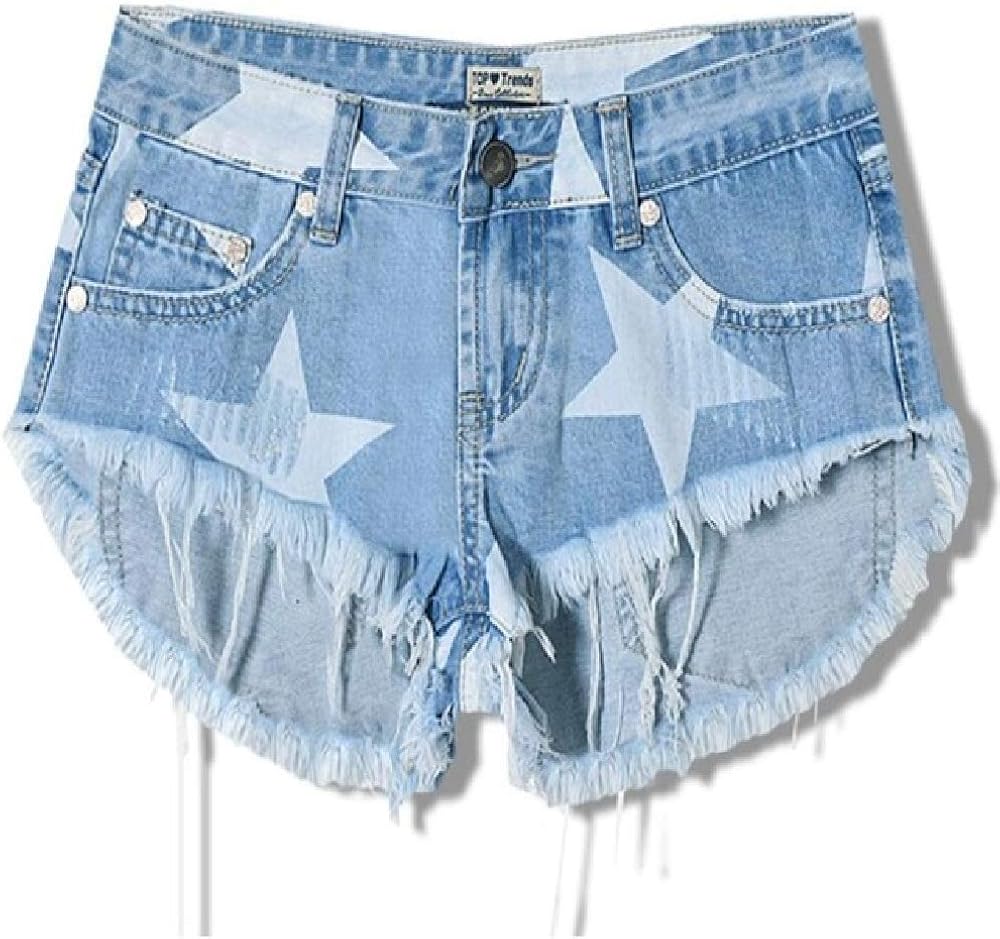denim short jeans for ladies