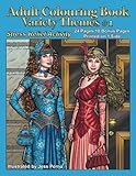 Adult Colouring Book Variety Themes #1: Stress Relief Activity by Jess Perna