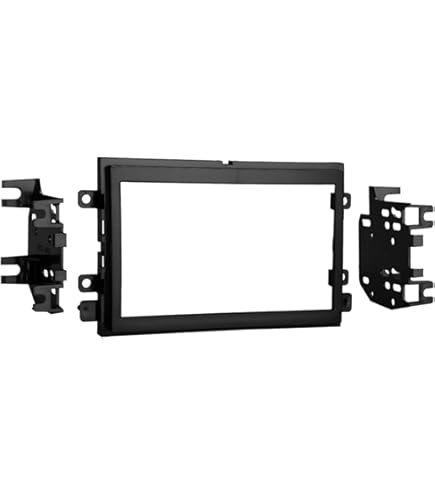 Metra 99-6512 Single/Double DIN Dash Kit With Pocket – For 2007-2008 Dodge Sprinter