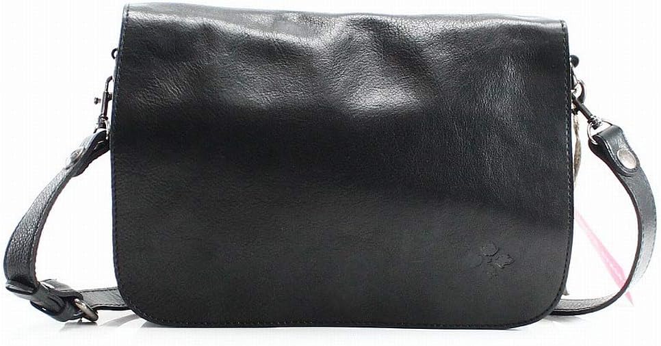 Vito Small Flap Crossbody (Black)