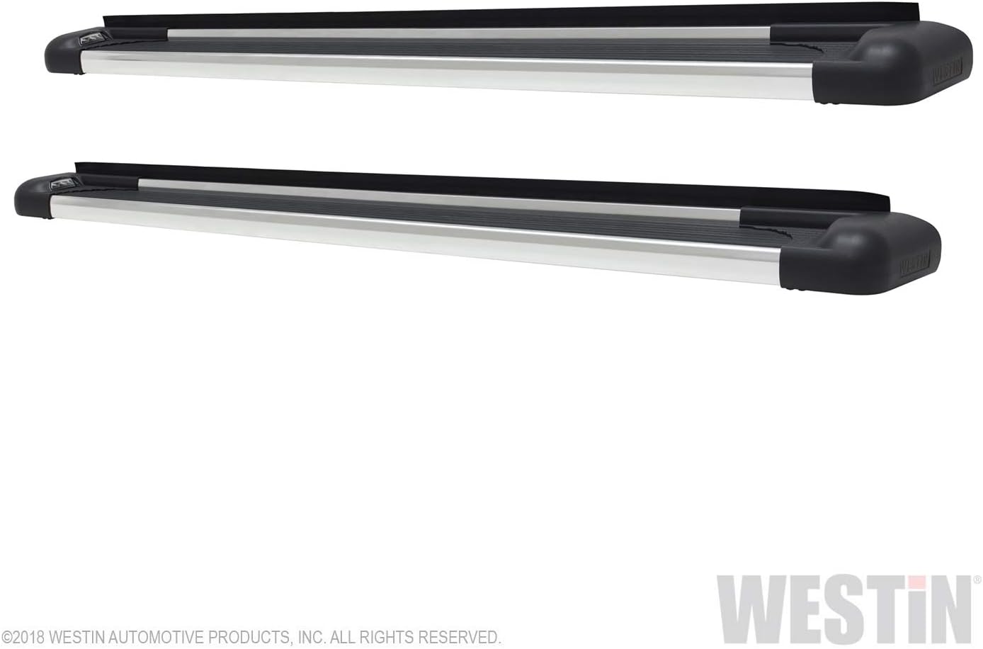 Westin 27-65710 Polished SG6 LED Running Boards Polished Aluminum Running Boards 68.4in