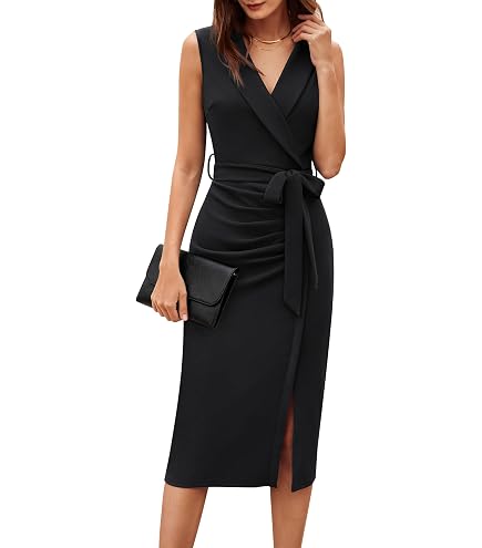 calvin klein black v neck dress Women's Dress, Black, 4 at Amazon Women's Clothing store Homecoming Size:UK 14 Cut Out Blue Cheese and Black