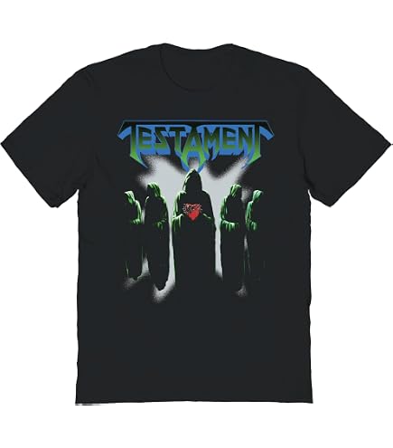 Amazon.com: Testament 'The New Order' (Black) T-Shirt (x-Large