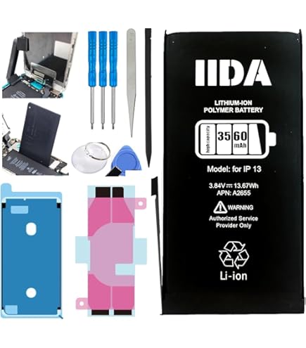 Li-polymeer batterij - 3800mAh (3.8V) voor mobiele telefoon, smartphone