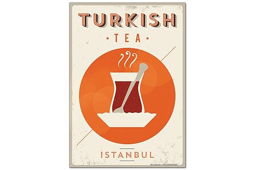 Iman Nevera Cocinas Limonada Retro Té turco: Amazon.es: Hogar